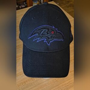 Baltimore Ravens Hat Black New ErA 9 Forty Size OS